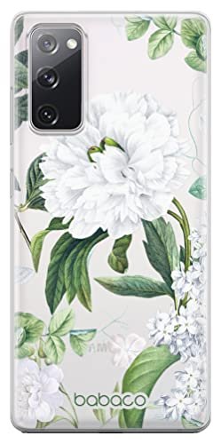 ERT GROUP etui na telefon Samsung S20 FE / S20 FE 5G, case oryginalny i oficjalnie licencjonowany przez Babaco, wzór Flowers 031, optymalnie dopasowane, plecki z TPU częściowo przeźroczyste