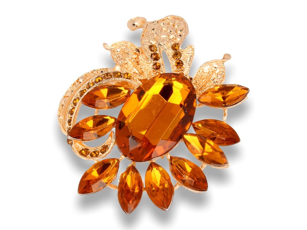 Broszka Damska Kwiatek