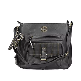 Rieker Women's H1340 torba na ramię, czarna - Torebki damskie - miniaturka - grafika 1
