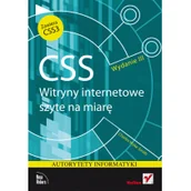 Książki o programowaniu - CSS Witryny internetowe szyte na miarę - Charles Wyke-Smith - miniaturka - grafika 1