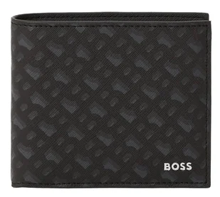 Portfel męski skórzany HUGO BOSS poziomy skóra naturalna czarny - Portfele Portfel męski skórzany HUGO BOSS poziomy skóra naturalna czarny - Portfele - miniaturka - grafika 1