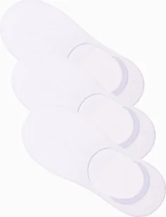 Ombre Clothing Skarpety męskie Alvar białe 3 pack - uniwersalne - Skarpetki męskie - miniaturka - grafika 1
