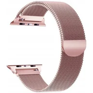Akcesoria do zegarków - TECH-PROTECT TECH-PROTECT Pasek TECH-PROTECT Milaneseband do Apple Watch 1/2/3/4 38/40mm) Różowy - miniaturka - grafika 1