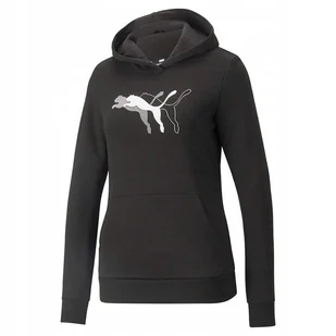 PUMA Bluza Damska POWER Rozmiar S CZARNA - Bluzy damskie - miniaturka - grafika 1