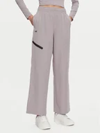 Spodnie damskie - Under Armour Spodnie materiałowe Unstoppable 1388857 Szary Wide Leg - miniaturka - grafika 1