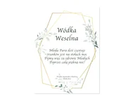 Wesele i ślub - Etykiety personalizowane na butelkę z Wódką Weselną - 9 szt. - miniaturka - grafika 1