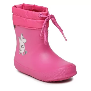 Buty dla dziewczynek - Kalosze Viking Alv Indie Moomin 1-13510-950 Pink - grafika 1