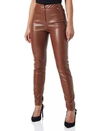 Spodnie damskie - BOSS Damskie spodnie C_talega, brązowy, 42 - miniaturka - grafika 1