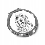 Lusterka do makijażu - Cocker spaniel Lusterko kieszonkowe składane - miniaturka - grafika 1