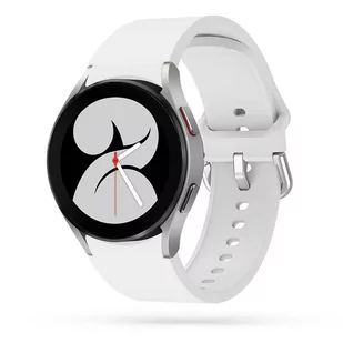 Tech-Protect Pasek Iconband do Galaxy Watch 4 40 / 42 / 44 / 46 mm White - Akcesoria do smartwatchy - miniaturka - grafika 1