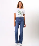 Spodnie damskie - Jeansy damskie bootcut MERY 0664 STONE USED-28\30 - miniaturka - grafika 1