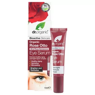 Dr. Organic DR Organic Rose Otto Eye Serum 15 ML DRC05011 - Kremy do twarzy - miniaturka - grafika 2