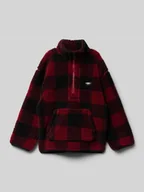 Swetry dla chłopców - Bluza o kroju oversized z kieszenią kangurką model ‘Mercury’ - miniaturka - grafika 1