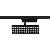 Lampy pozostałe - Reflektor szynowy DPM X-Line STR2-20W-B Czarny - miniaturka - grafika 1