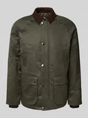 Kurtki męskie - Bomberka o kroju regular fit z mieszanki bawełny model ‘BOB’ - miniaturka - grafika 1