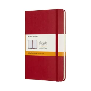 Moleskine Notes Classic 11,5x18 tw linie scarlet red - Artykuły biurowe - miniaturka - grafika 2