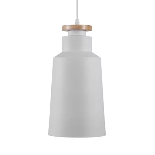 Beliani Lampa wisząca Lampa wisząca metalowa biała NEVA 75461 - Lampy sufitowe - miniaturka - grafika 1