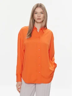 Calvin Klein Koszula K20K206777 Pomarańczowy Relaxed Fit - Koszule damskie - miniaturka - grafika 1