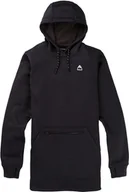 Bluzy damskie - bluza damska BURTON OAK LONG PO True Black Heather - miniaturka - grafika 1
