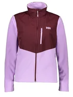 Kurtki damskie - Helly Hansen Kurtka polarowa "Daybreaker" w kolorze fioletowo-bordowym - miniaturka - grafika 1