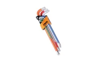 Klucze i nasadki - Beta Komplet Kluczy Trzpien.-Kątowych 6-Kątnych,Końc.Kulis, 9Szt. BE 96BP-CL/S 8014230959894 - miniaturka - grafika 1