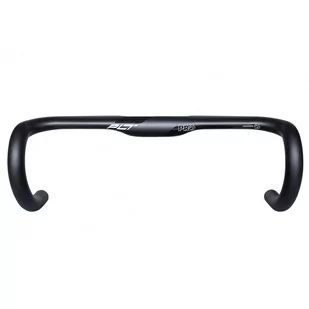 PRO kierownica PLT Compact Ergo 38 cm aluminiowa, 31,8 MM, w kolorze czarnym R20RHA0346X - Kierownice rowerowe - miniaturka - grafika 1