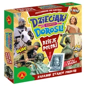 Gry planszowe - Dzieciaki kontra Dorośli. Dzieje Polski - gra planszowa - miniaturka - grafika 1