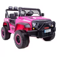 Pojazdy elektryczne dla dzieci - Jeep Na Akumulator Geoland Różowy /brd-2108 - miniaturka - grafika 1