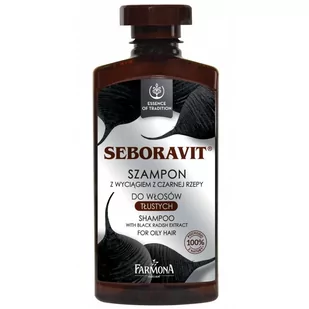 Seboravit Szampon z wyciągiem z czarnej rzepy 330ml - Szampony do włosów - miniaturka - grafika 1