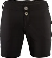 Spodenki rowerowe - Spodenki rowerowe damskie Silvini Ciane black S - miniaturka - grafika 1