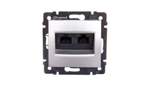 Legrand Valena gniazdo 2xrj 45 kat.5e utp 770231 - Gniazdka elektryczne - miniaturka - grafika 1