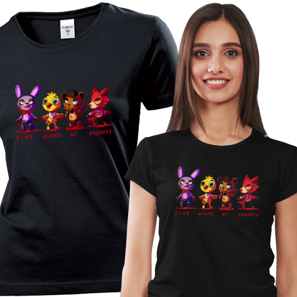Koszulka damska FNAF Five Nights At Freddy's M