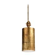 Lampy sufitowe - Elstead Lighting Fragment Gold Small 1lt Pendant FB/FRAGMENT-G/PS Elstead lampa wisząca stylowa abażurowa FB/FRAGMENT-G/PS) - miniaturka - grafika 1