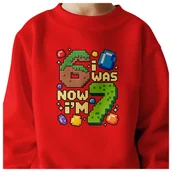 Bluzy dla dziewczynek - BLUZA DZIECIĘCA 67 SIX SEVEN VIRAL DLA CHŁOPCA DZIEWCZYNKI 134-140 - miniaturka - grafika 1