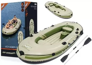 Dmuchany ponton trzyosobowy 348cmx142cm - Bestway - Akcesoria do gier planszowych - miniaturka - grafika 1