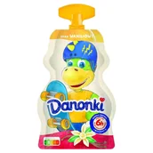 Sery - Danone Danonki Jogurt smak waniliowy 70 g - miniaturka - grafika 1