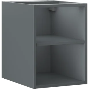 Mexen Box-A szafka otwarta z półką 35 cm, grafit mat - 91AX2-0350-470-0-66 - Szafki łazienkowe - miniaturka - grafika 1