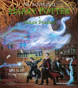 Harry Potter i Zakon Feniksa. Tom 5. Wydanie ilustrowane - Joanne Kathleen Rowling - książka - Fantasy - miniaturka - grafika 1