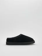 Moda i Uroda OUTLET - Reserved - Skórzane mule - czarny - miniaturka - grafika 1