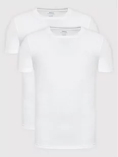 Ralph Lauren Polo Komplet 2 t-shirtów Core Replen 714835960002 Biały Slim Fit - Koszulki męskie - miniaturka - grafika 1
