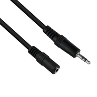 Przedłużacze i rozgałęźniki - Przedłużacz JACK gniazdo-wtyk 3,5 mm, 5 m - miniaturka - grafika 1