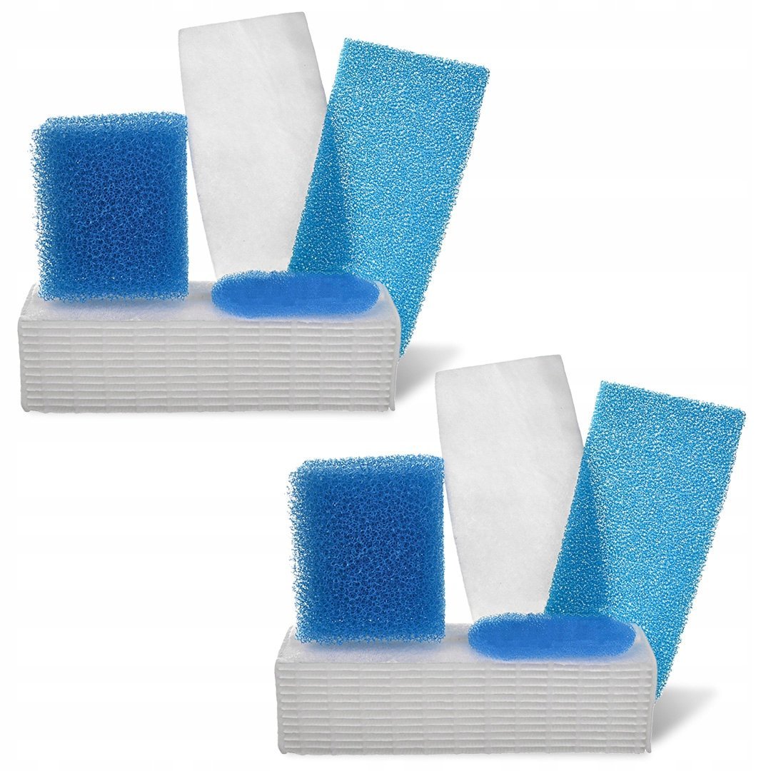 2x Komplet filtrów do THOMAS Genius Twin TT T2 T1 ORCA AquaWash Hygiene