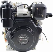 Silniki spalinowe - MS ENGINE Silnik diesla SR 186FDE 9KM wał. 25,4mm - miniaturka - grafika 1