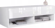 Szafki RTV - Lowboard A100 połysk szafka RTV wisząca półka TV - miniaturka - grafika 1