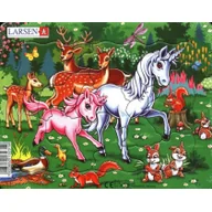 Puzzle - Puzzle 11 el. Kucyki jednorożce i przyjaciele Larsen - miniaturka - grafika 1