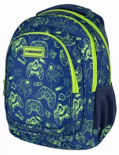 Astra art-pap Plecak szkolny HEAD AB330 Gamer 433842 - Plecaki szkolne i tornistry - miniaturka - grafika 1