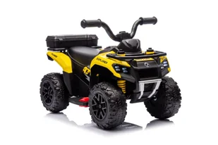 Quad Na Akumulator GTS1155 Żółty - Tory, garaże, parkingi - miniaturka - grafika 1