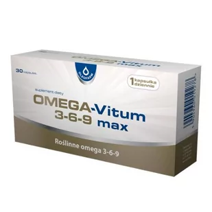 Omega-Vitum 3-6-9 Max, 30kpas. - Suplementy naturalne - miniaturka - grafika 1