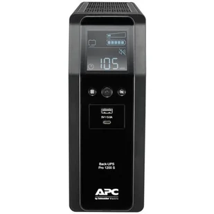 APC BACK UPS PRO BR 1200VA zasilacz UPS Technologia line-interactive 720 W 8 Gniazdo(a) sieciowe - Zasilacze awaryjne UPS - miniaturka - grafika 1