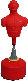 Wolnostojący manekin bokserski duży czerwony 175 cm Trening bokserski sztuk walki - Manekiny wystawowe - miniaturka - grafika 1